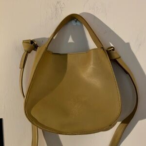 Madewell mustard Sydney crossbody bag